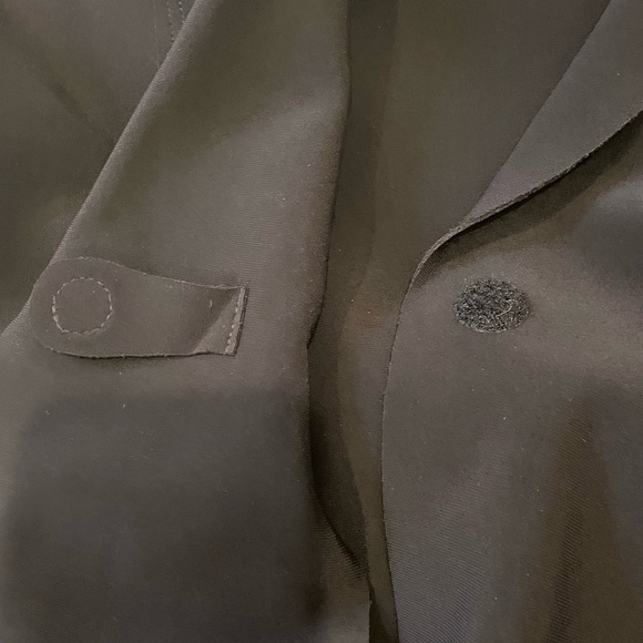 NWT Norma Kamali Sleeveless Single Breasted Long Jacket Vest Buttons Blazer - Picture 9 of 12